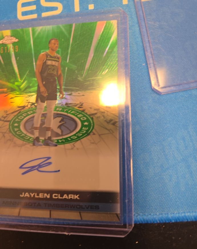 2025-26 Topps Chrome #TAU-JC Jaylen Clark — front