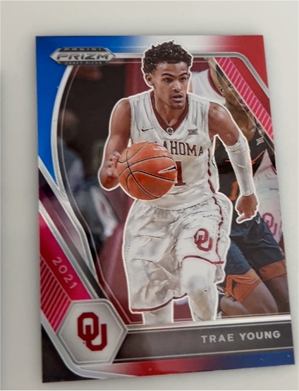 2021 Panini Prizm Draft Picks #78 Trae Young — front