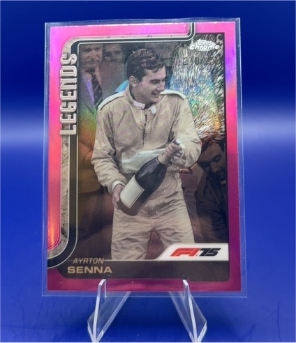 2025 Topps Chrome Formula 1 Legends #162 Ayrton Senna — front
