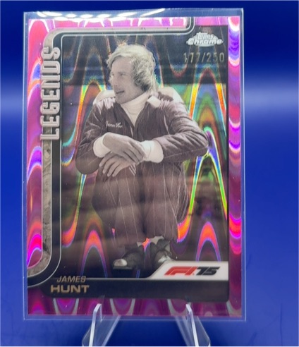 2025 Topps Chrome F1 #155 James Hunt — front