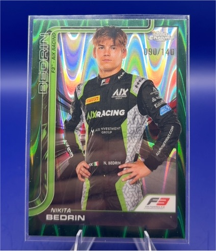 2024 Topps Chrome Formula 1 #090 Nikita Bedrin — front