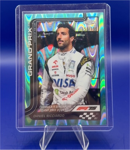 2025 Topps Chrome Formula 1 #139 Daniel Ricciardo — front