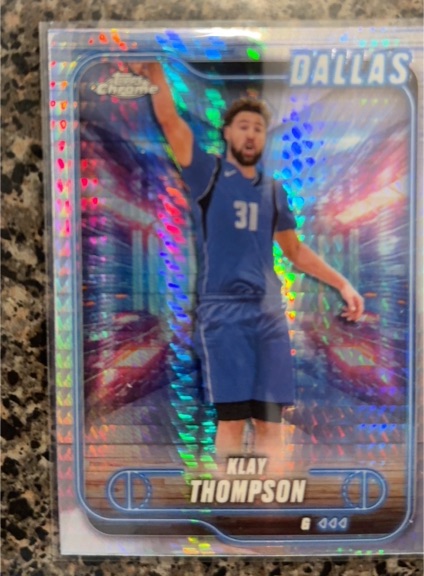 2024-25 Topps Chrome #178 Klay Thompson — front