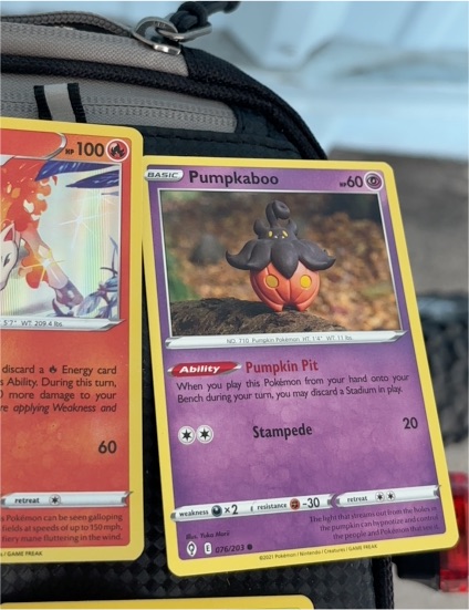 2021 Pokémon #076 Pumpkaboo — front