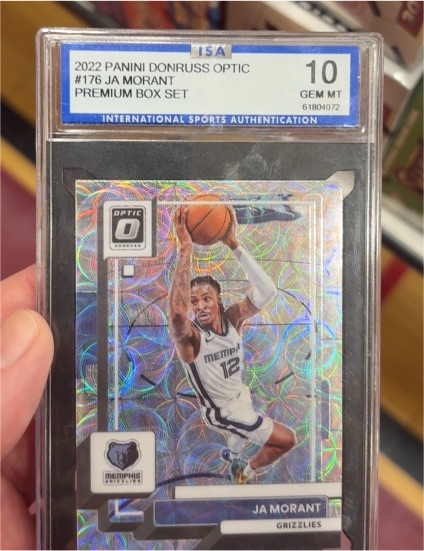 2022 Panini Donruss Optic #176 Ja Morant Premium Box Set — front