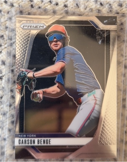 2025 Panini Prizm #222 Carson Benge — front