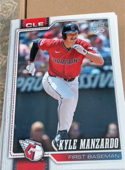 2026 Topps Series 1 #309 Kyle Manzardo — front