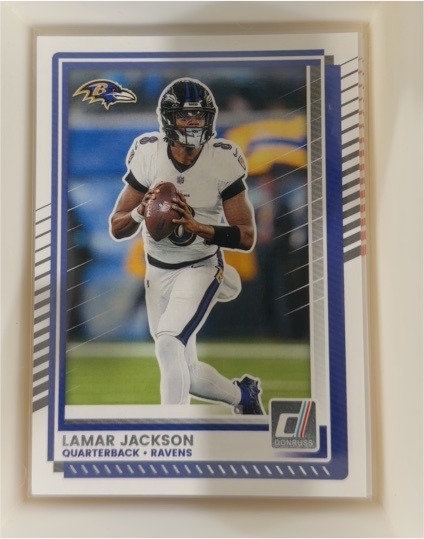 2025 Panini Donruss #102 Lamar Jackson — front