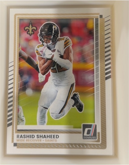 2025 Panini Donruss #287 Rashid Shaheed — front