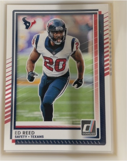 2025 Donruss #176 Ed Reed — front