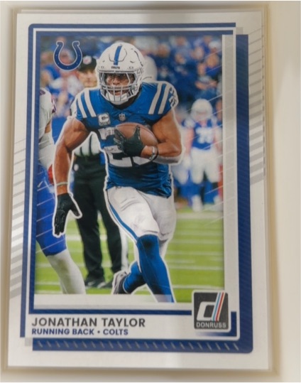2025 Panini Donruss #60 Jonathan Taylor — front