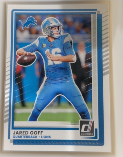 2025 Panini Donruss #220 Jared Goff — front