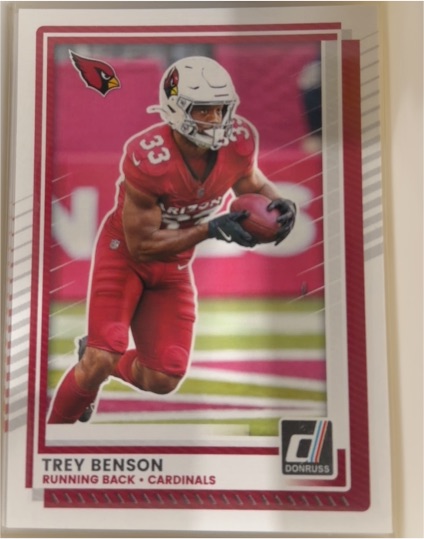 2025 Donruss #111 Trey Benson — front
