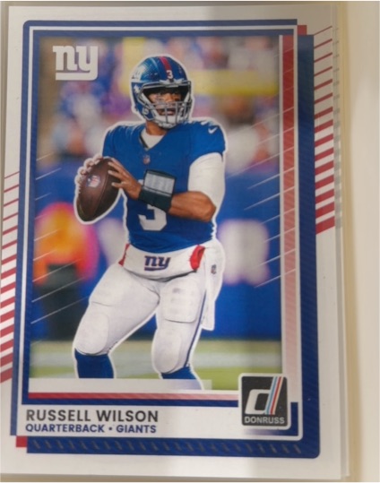 2025 Panini Donruss #61 Russell Wilson — front