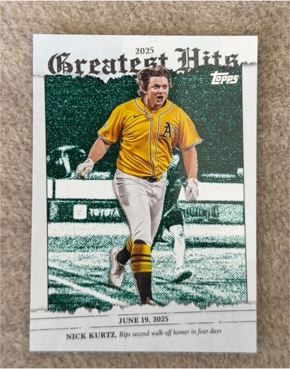 2026 Topps Series 1 Greatest Hits #GH-23 Nick Kurtz — front