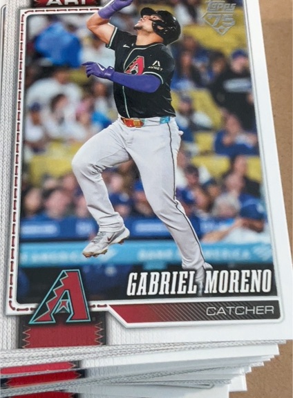 2026 Topps Series 1 #71 Gabriel Moreno — front