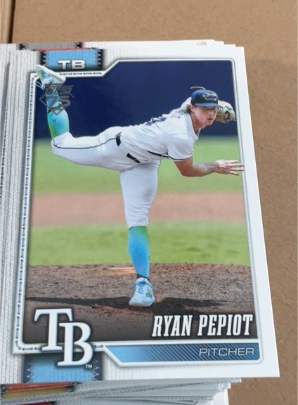 2026 Topps Series 1 #313 Ryan Pepiot — front
