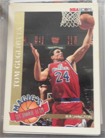 1992-93 Hoops Magic's All-Rookie Team #5 Tom Gugliotta — front