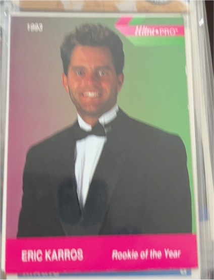 1993 Ultra Pro #4 Eric Karros Rookie of the Year — front