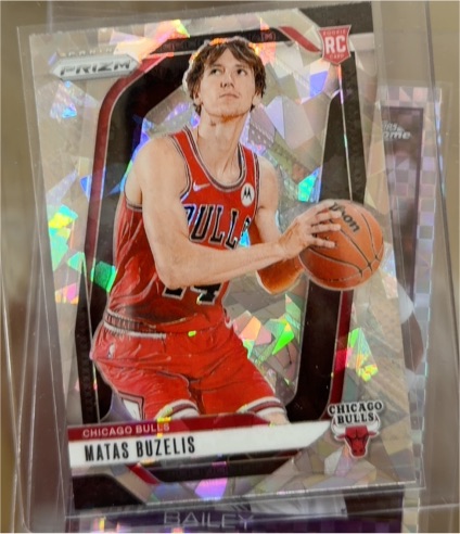 2024-25 Panini Prizm #252 Matas Buzelis — front