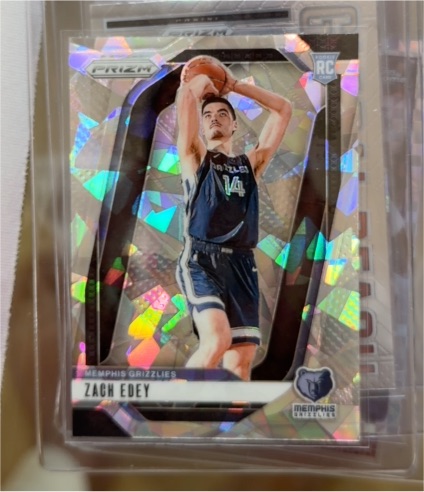 2024-25 Panini Prizm #249 Zach Edey — front