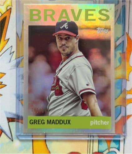2025 Topps Archives #42 Greg Maddux — front