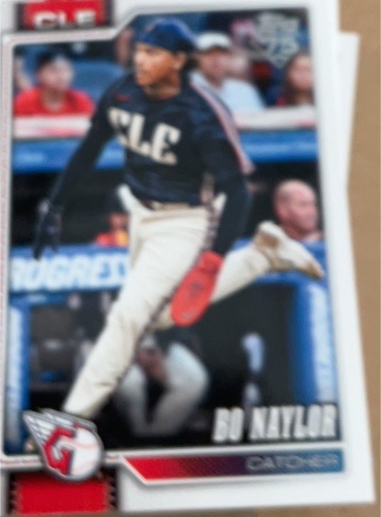 2026 Topps #188 Bo Naylor — front