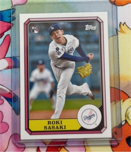 2025 Topps Archives - 1987 Topps Boardwalk and Baseball #87BB-2 Roki Sasaki — front