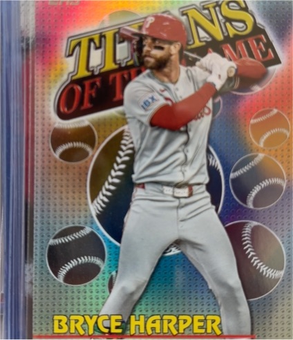 2026 Topps Series 1 #TOG-18 Bryce Harper Titans of the Game — front