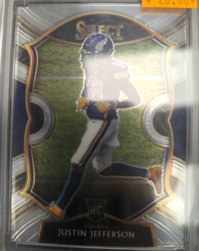 2020 Panini Select #61 Justin Jefferson — front