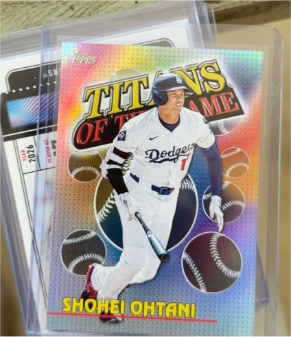 2026 Topps Series One #TOG-1 Shohei Ohtani Titans of the Game — front