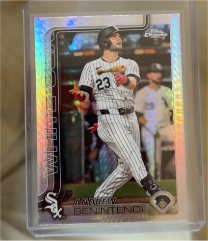 2025 Topps Chrome #197 Andrew Benintendi — front