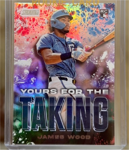 2025 Topps Stadium Club #YK-1 James Wood Yours For The Taking — front