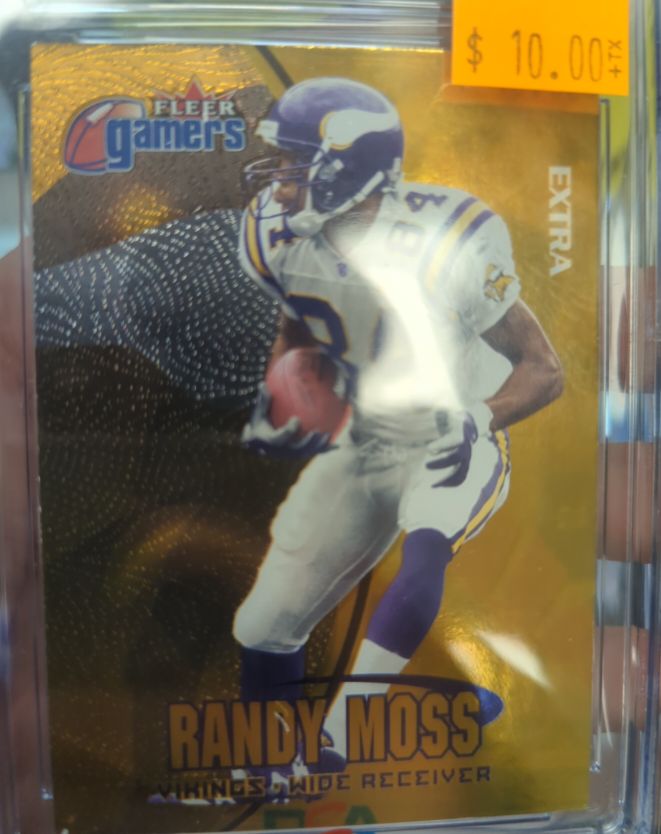 2000 Fleer Gamers #68 Randy Moss Extra — front