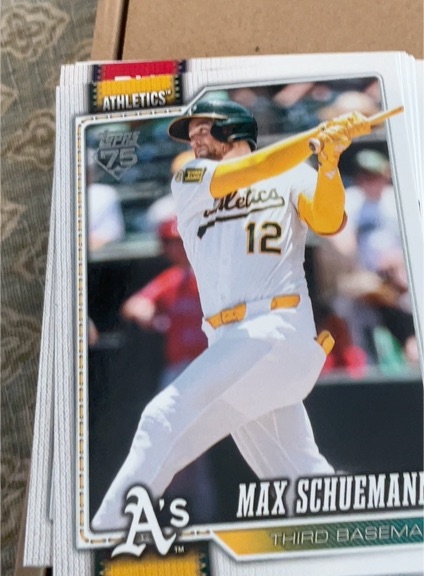 2026 Topps Series 1 #225 Max Schuemann — front