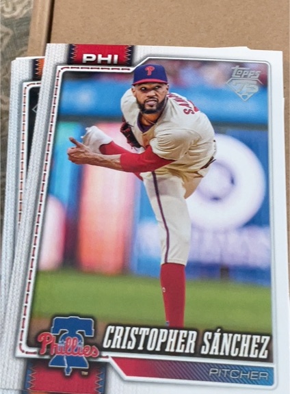 2026 Topps Series 1 #325 Cristopher Sánchez — front