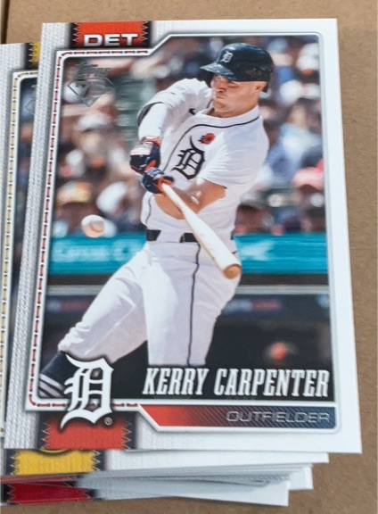 2026 Topps Series 1 #61 Kerry Carpenter — front