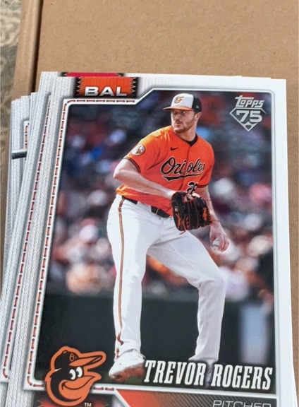 2026 Topps Series 1 #80 Trevor Rogers — front