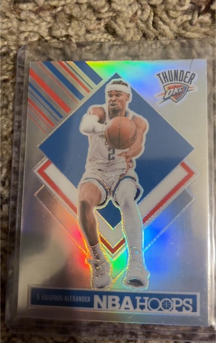 2024-25 Panini NBA Hoops #283 Shai Gilgeous-Alexander Tribute — front