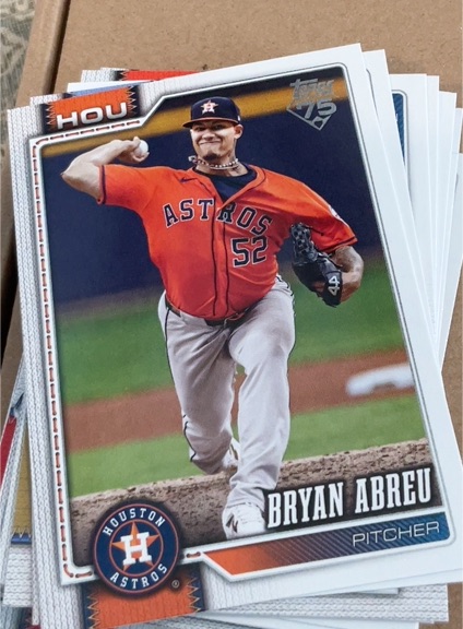 2026 Topps Series 1 #231 Bryan Abreu — front