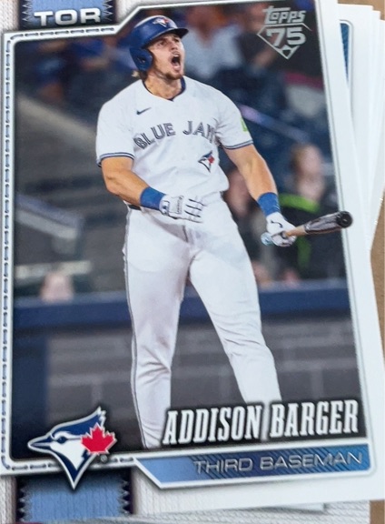 2026 Topps Series 1 #241 Addison Barger — front