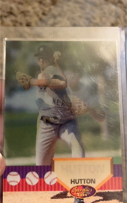1994 Sportflics 2000 #166 Mark Hutton — front