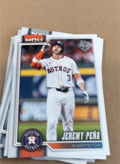 2026 Topps Series 1 #307 Jeremy Peña — front