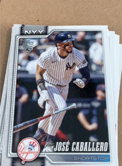 2026 Topps Series 1 #88 José Caballero — front