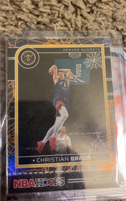 2024-25 Panini Haunted Hoops #44 Christian Braun — front