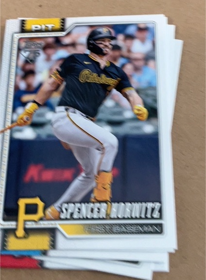 2026 Topps Series 1 #77 Spencer Horwitz — front