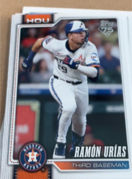 2026 Topps Series 1 #343 Ramón Urías — front