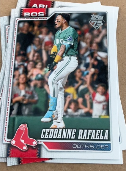 2026 Topps Series 1 #101 Ceddanne Rafaela — front