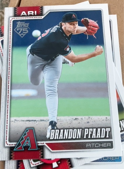 2026 Topps Series 1 #45 Brandon Pfaadt — front