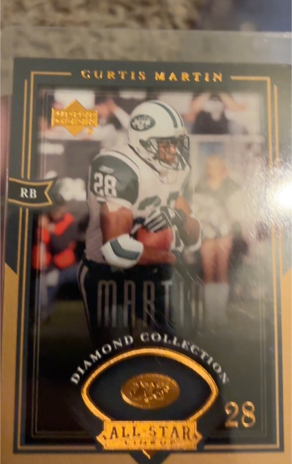 2004 Upper Deck Diamond Collection #79 Curtis Martin — front